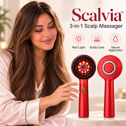 Scalvia™ – Scalp Serum Applicator & Massager