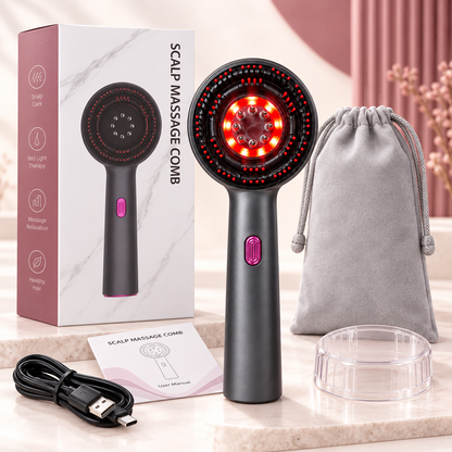 Scalvia™ – Scalp Serum Applicator & Massager